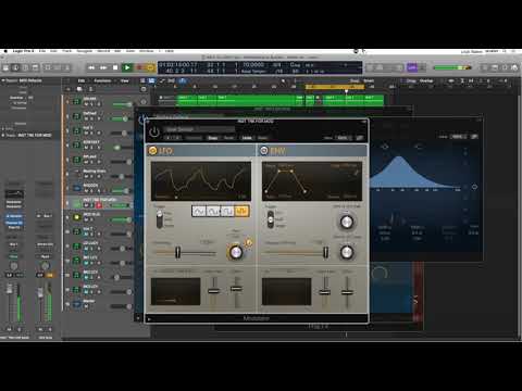 LOGIC PRO - Modulate Aux/Bus via MIDI