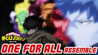 『僕のヒーローアカデミア』6期 ワン・フォー・オール歴代継承者 集結／MY HEROACADEMIA ONE FOR ALL ASSEMBLE