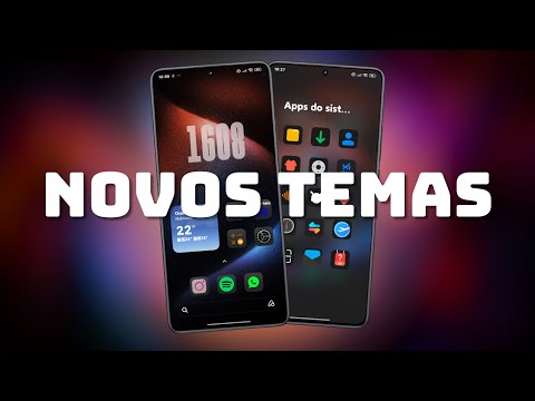 NOVOS TEMAS 🎉 ESTILO DARK PARA DEIXAR SEU XIAOMI LINDO E ÚNICO