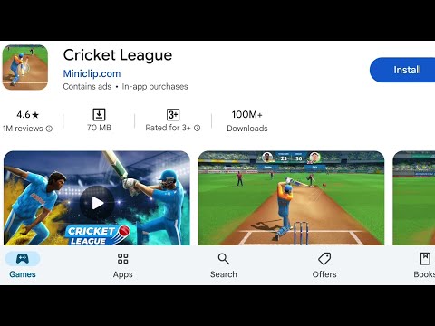 How To Install Crecket League App's | How To Download Crecket League App's