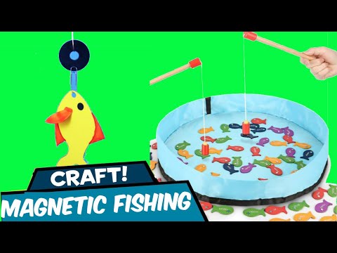 DIY: Fun Magnet Fishing Game For Kids | Magnet Craft Ideas | Education Videos