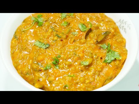 Healthy Green Moong Dal Curry | Green Gram Tadka Recipe | हरी मूँग दाल करी | Green Moong Dal Tadka