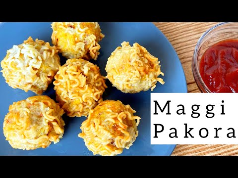 MAGGI PAKORA RECIPE | PAKORA RECIPE | MAGGI SNACKS RECIPE | NOODLES BALL RECIPE | SALTY BITE