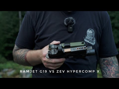 GLOCK 19 Gen 5 Ramjet Afterburner vs Zev OZ9 Hypercomp X Icarus