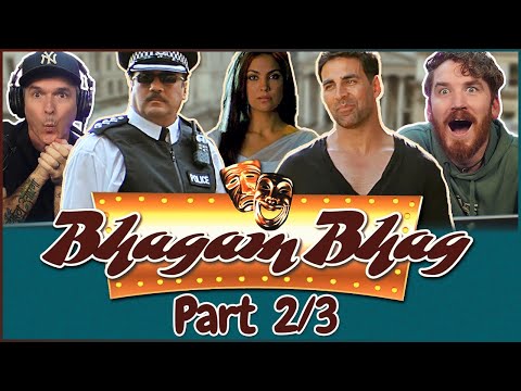 BHAGAM BHAG MOVIE REACTION 2/3!!! - Akshay Kumar - Paresh Rawal - Govinda