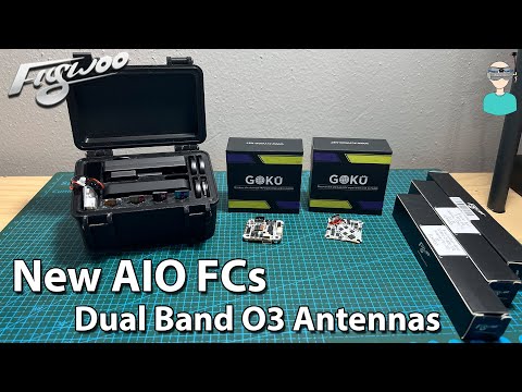 Latest & Greatest From Flywoo - GOKU GN745 V3 // F405 HD V2 // O3 Antennas