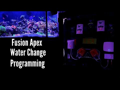 Fusion Apex Code for My Water Change