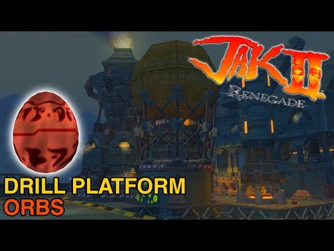 All the Orbs in the Drill Platform - Jak II Orb Guide