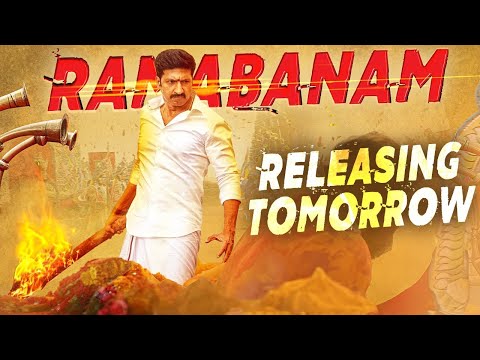 Gopichand's RAMABANAM - Hindi Promo | Jagapathi Babu, Dimple Hayathi | Releasing Tomorrow 16th Oct