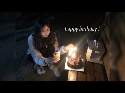 vlog. 열일곱 생일 브이로그 | 07년생 브이로그 | 눙물 바ㄷr ..