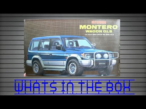 Whats In The Box | Aoshima Mitsubishi Montero Wagon GLS