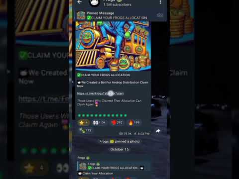 Frog Distribution Airdrop Started | Frog Airdrop Withdrawal | #withdraw #newbot #frog