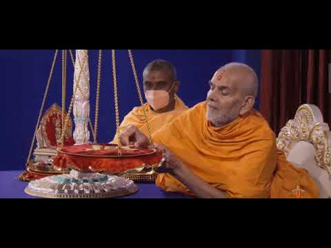 Tula vidhi puja darshan| mahantswami Bapa🥰| jay swaminarayan🙏