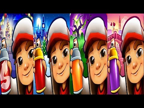 Subway Surfers London - Christmas 2019 VS New Orleans halloween 2018 Venice Valentine's 2019 VS 2024