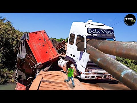 Dangerous Idiots Fastest Truck & Heavy Equipment Fails | Extreme Truck Idiots at Work #13