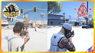 Vagos vs Besties At The Barrio | NoPixel 4.0 GTA RP