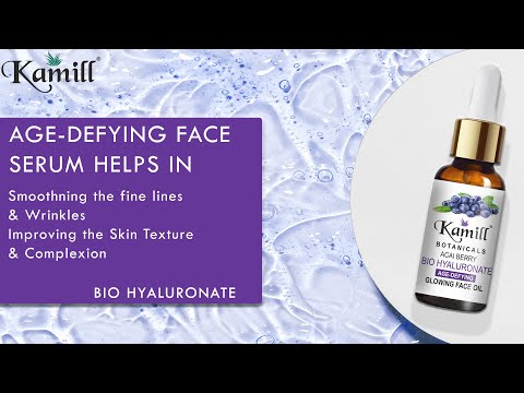 FACE SERUM | KAMILL GLOWING FACE OIL | AGE DEFYING SERUM | SMOOTH FINE LINES & WRINKLES