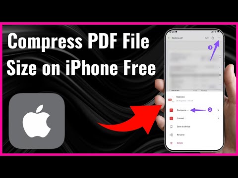 How to Compress PDF File Size on iPhone for Free | Full Guide 2024