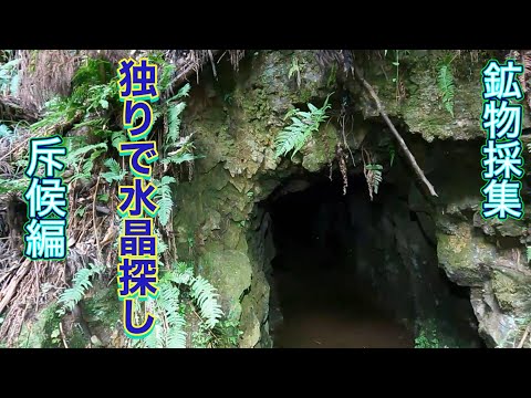 【鉱物採集】独りで水晶さがし　～斥候編