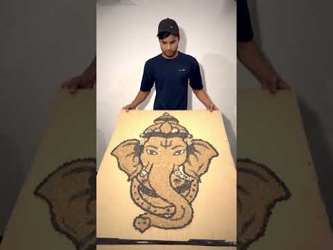 ॐ श्री गणेशाय नमः❤️🙏.    #shorts #art #ganesh #ganesha