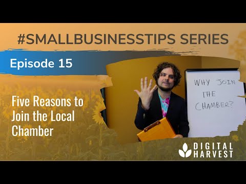 Five Reasons to Join the Local Chamber of Commerce | Episode 15 #SmallBusinessTips Series