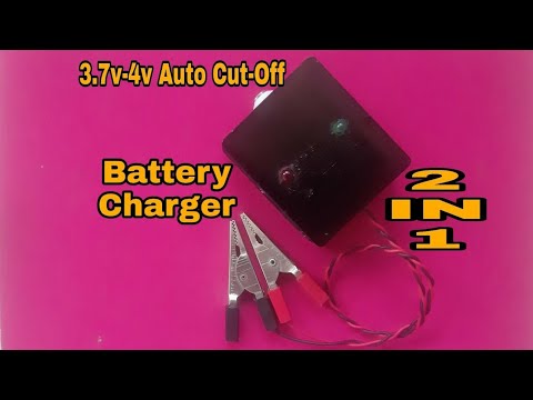 How to make a 3.7v And 4v Battery Charger|| Auto Cut-Off|| Full Indicator|| By Technical Tushar.