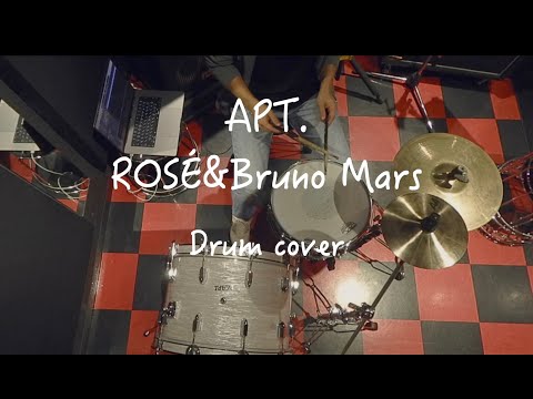 【Drum cover】『APT.』ROSÉ & Bruno Mars 叩いてみた。