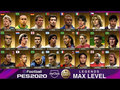 ALL 30 BLACK⚡BALL LEGENDS MAX LEVEL PES 2020 MOBILE