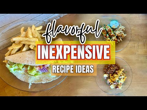 Inexpensive Flavorful Family Meals | EASY Budget Friendly Recipes | What's for Dinner | MEL COOP