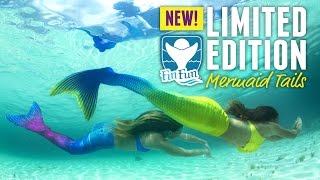 Bali Breeze and Maui Splash Limited Edition Tails | Fin Fun Mermaid Tails