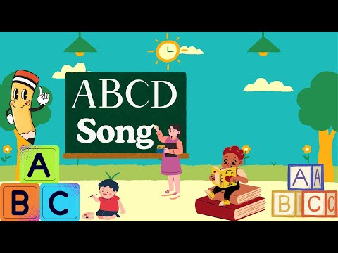 ABCD Song I A For Apple | Abc Rhymes I Abc Song Nursery Rhymes I Kinder roots