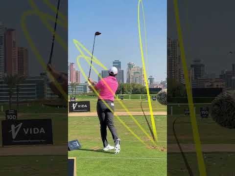 Rory Mcilroy golf swing fade then draw on Shot Tracer app 🔥