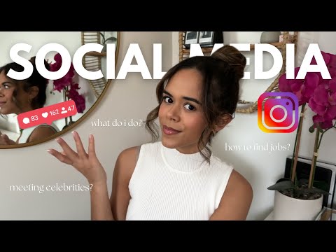 working in social media👩🏽‍💻 | how to get started | meeting celebrities | tips & more |