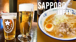 Sapporo Beer Museum tasting tour, the best ramen and sushi | Hokkaido Vlog