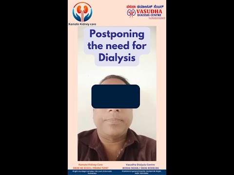 Kidney Dialysis Patient testimonial in Kannada #dialysisinhubli #dialysisindharwad #nephrologist