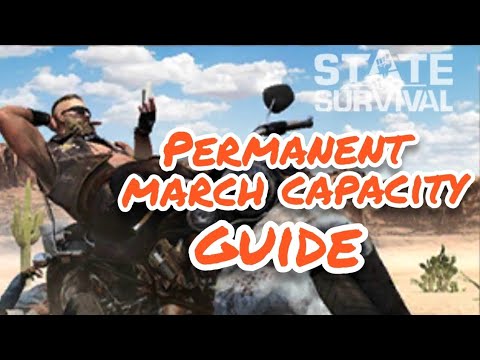 Permanent March Capacity Guide @StateofSurvivalOfficial(english subtitles)