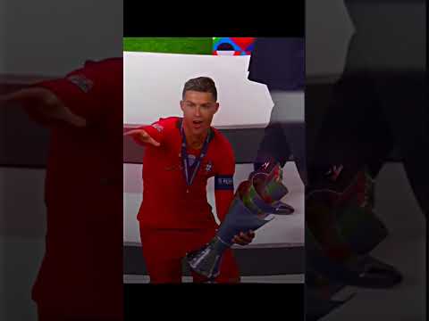 Ronaldo win UEFA NATIONS LEAGUE #football #ronaldo #soccer #shorts