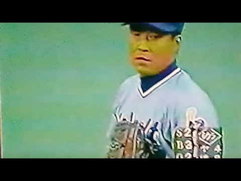 1998ヤクルトスワローズ伊東昭光VS横浜ベイスターズ　横浜スタジアム　ローズ　駒田徳広　マラベ　畠山準　谷繁元信