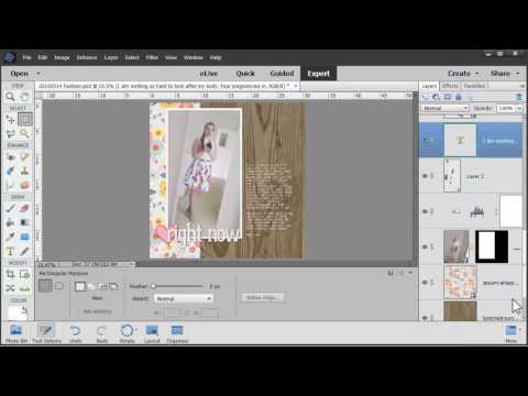 Mask it and Move it: Layer Masks in Photoshop Elements