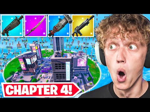 I Went BACK To Chapter 4 Fortnite...