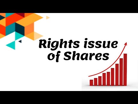 Rights issue of Shares