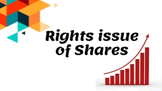 Rights issue of Shares