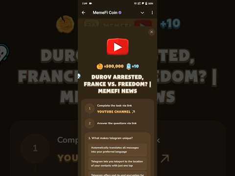 DUROV ARRESTED, FRANCE VS. FREEDOM? | MEMEFI NEWS