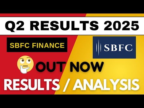 SBFC Finance Q2 Results 2025 | SBFC Finance Results Today | SBFC Finance Share Latest News