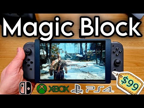 Ultra Cheap Wireless HDMI Portable Handheld Gaming for $99 | Any Good ? | Magic Block MK1