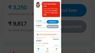 Kredito 24 loan app late payment fines|| #loan #kredito24 #shorts