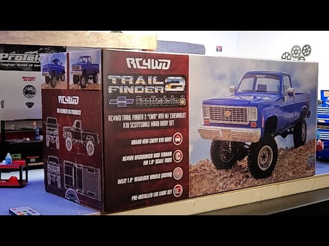 ecrawl? RC4WD TF2 Scottsdale K10 UNBOXING LIVE!