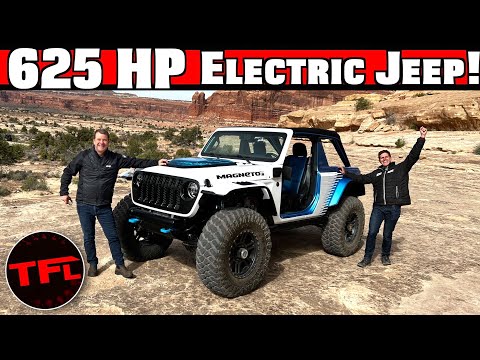 I Off-Road The Fully Electric Wrangler Magneto 2.0: Is This The Future Of Jeep?