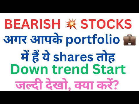 4 Bearish Stocks to watch this month - FnO stocks breakdown support levels price target analysis 🧐