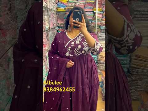 Mulmul Cotton Anarkali Kurtis Pant Dupatta, Size:-38-44,price:-2000/- #viral #shorts #youtubeshorts